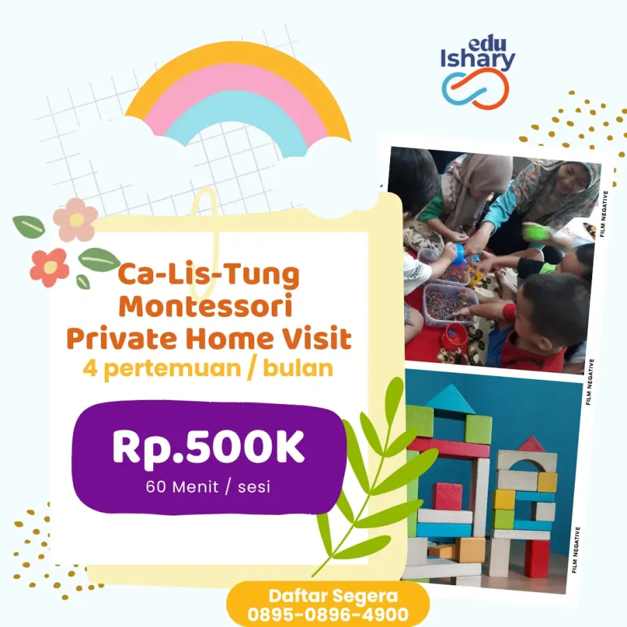 Poster Ca-Lis-Tung Montessori Edu Ishary