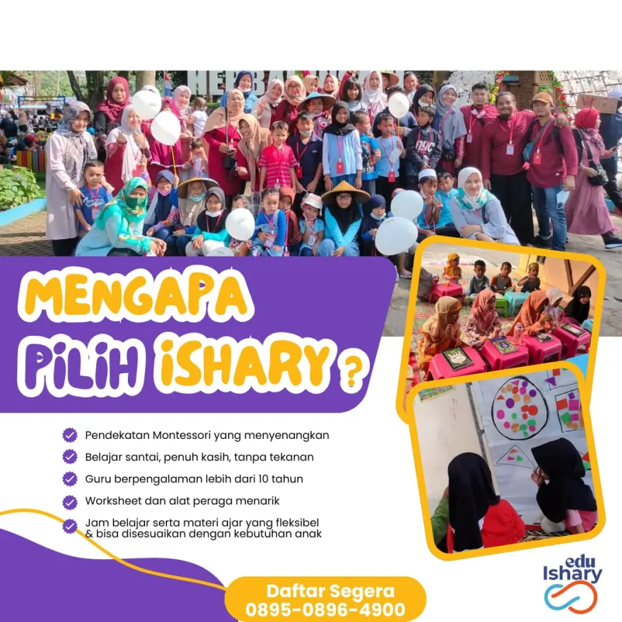 Poster alasan memilih Edu Ishary